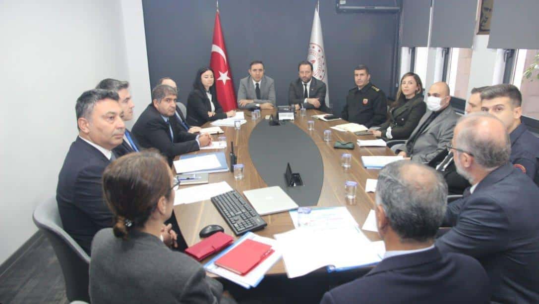 OKUL GÜVENLİĞİ İL YÜRÜTME KURULU ÇALIŞMA KOMİSYONU TOPLANTISI